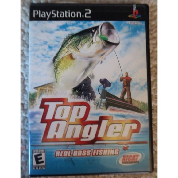 Sony Playstation 2 Other - Top Angler: Real Bass Fishing Sony Playstation 2 PS2 Game Manual Included